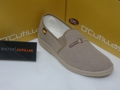 Zapatilla Doctor Cutillas Mod 21107 Taupe 2