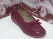 Zapatilla Doctor Cutillas Invierno Mod 3520 Burdeos