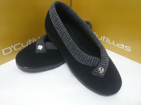 Zapatilla Doctor Cutillas Invierno Mod 531 Negro Zapatilla Doctor Cutillas Invierno Mod 531 Negro