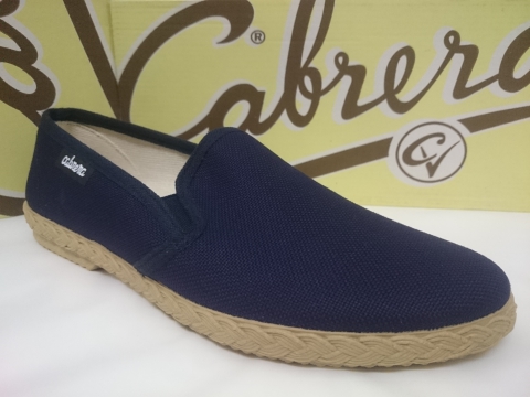 Zapatilla Cabrera Caballero Verano Mod 402 Azul