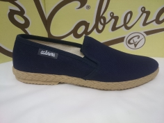 Zapatilla Cabrera Caballero Verano Mod 402 Azul 2