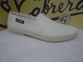 Zapatilla Cabrera Caballero Verano Mod 402 Blanco