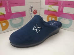 Zapatilla  Garzón Invierno Mod 1824.247 Marino