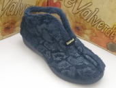Zapatilla De Valverde Invierno Mod 6024 Marino