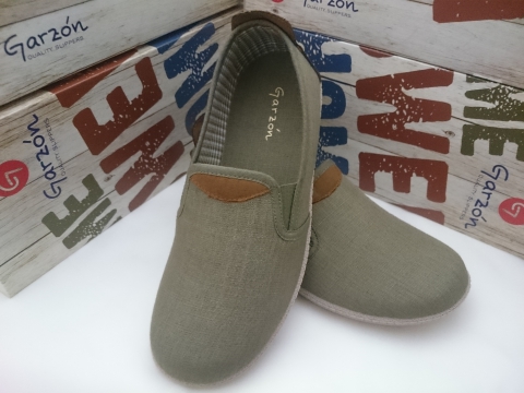 Zapatilla Caballero Garzon Verano Mod 10625.150 Kaki Zapatilla Caballero Garzon Verano Mod 10625.150 Kaki