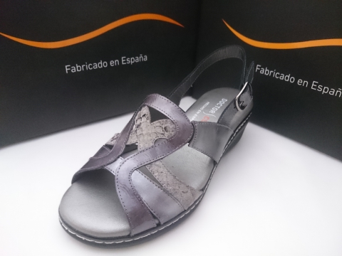Zapato Doctor Cutillas Verano Mod 32166 Antracita