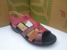 Zapato Doctor Cutillas Verano Mod 33854 Combi Rojo