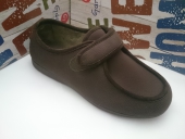 Zapatilla Caballero Garzon Invierno mod 6870.244 marrón