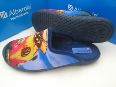 Zapatilla Alberola Invierno Mod AC5842 Azul 2