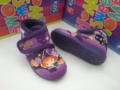 Zapatilla Bota Garzon Invierno Mod N4016.246 Morado