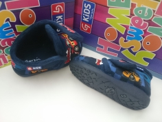 Zapatilla Bota Garzon Invierno Mod N4020.246 Azul 2