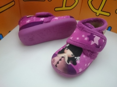 Zapatilla Bota Cabrera Invierno Mod 6018 Morado