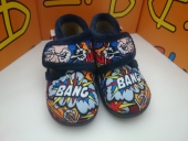 Zapatilla Bota Cabrera Invierno Mod 6024 Azul