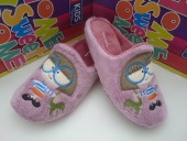 Zapatilla Garzon Invierno Mod N4708.275 Malva