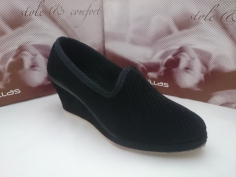 Zapatilla Doctor Cutillas Invierno Mod 98117 Negro