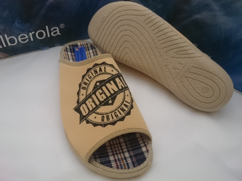 Zapatilla Alberola Verano Mod AC 3340 Beig