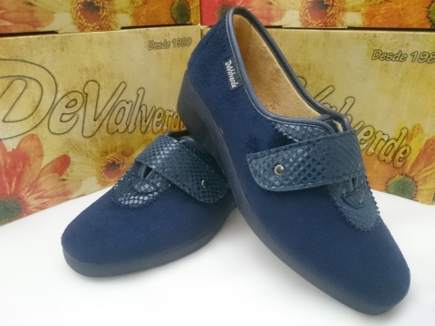 Zapatilla De Valverde Invierno Mod 208 Marino Zapatilla De Valverde Invierno Mod 208 Marino
