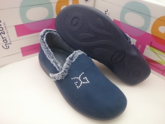 Zapatilla Garzon Invierno Mod 3843.247 Marino 2