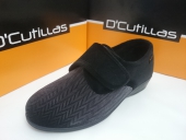 Zapatilla Doctor Cutillas Invierno Mod 765 Negro