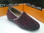 Zapatilla Doctor Cutillas Invierno Mod 3571 Vino