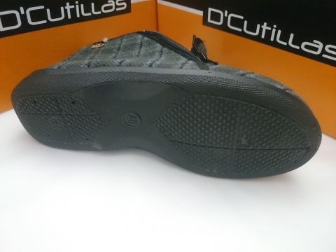 Zapatilla Doctor Cutillas Invierno Mod 21251 Negro