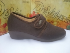 Zapatilla De Valverde Invierno Mod 209 Marrón 2
