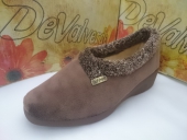 Zapatilla De Valverde Invierno Mod 200 Marrón