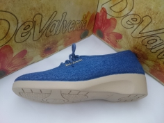 Zapatilla Señora De Valverde Verano Mod 792 Vaquero 2