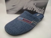 Zapatilla Caballero De Valverde  Mod 3151 Marino