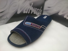 Zapatilla Caballero De Valverde Verano Mod 3153 Marino