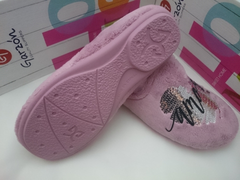 Zapatilla Garzón Invierno Mod 5073.375 Malva