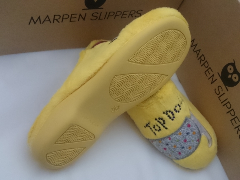 Zapatilla Marpen Invierno Mod 41213 Amarillo