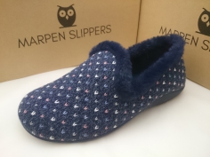 Zapatilla Marpen Invierno Mod 46139 Marino