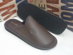 Zapatilla Caballero Garzón Invierno Mod P352.245 Marrón