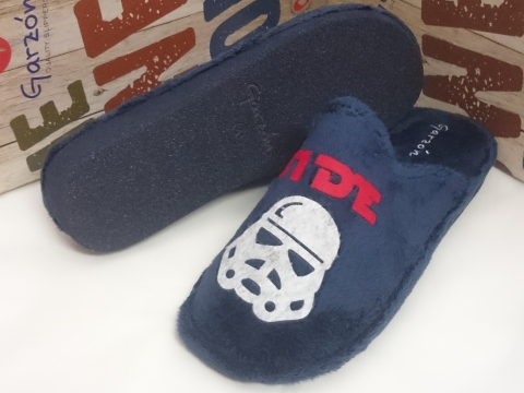 Zapatilla Caballero Garzón Invierno Mod P359.275 Marino
