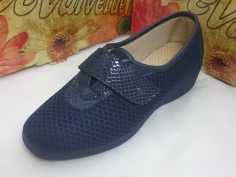 Zapatilla Señora De Valverde Verano Mod 754 Marino