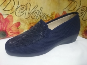 Zapatilla Señora De Valverde Verano Mod 760 Marino
