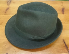 Sombrero Paño Tirole verde