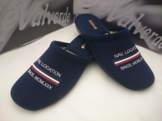 Zapatilla Caballero De Valverde  Mod 3151 Marino