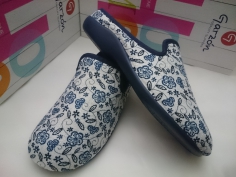 Zapatilla Señora Garzon Verano Mod 7270.184 Marino 2