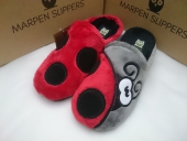 Zapatilla Marpen Invierno Mod 6527 Rojo/Gris