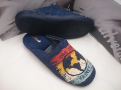Zapatilla De Valverde Invierno Mod 3503 Marino