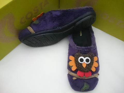 Zapatilla Costa Mod H534-751 Morado