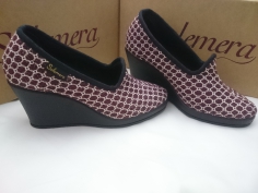 Zapatilla Salemera Mod CA 11785 Burdeos 2