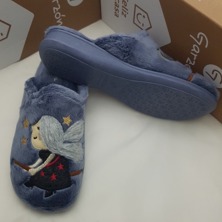 Zapatilla Garzón Invierno Mod 2811.275 INDIGO