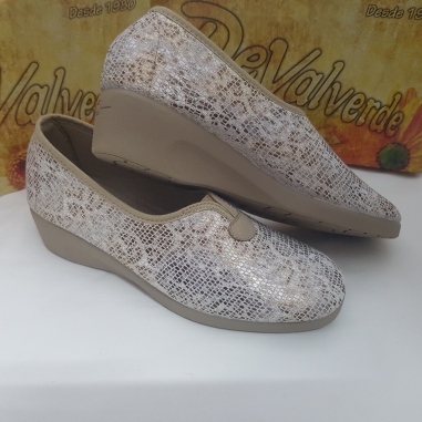 Zapatilla Señora De Valverde Verano Mod 767 Arena