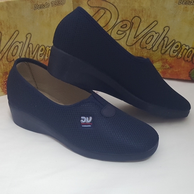 Zapatilla Señora De Valverde Verano Mod 768 Marino