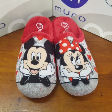 Zapatilla Muro Descubierta Mod 2710 Rojo