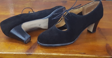 Zapato Flamenco Profesional Negro...