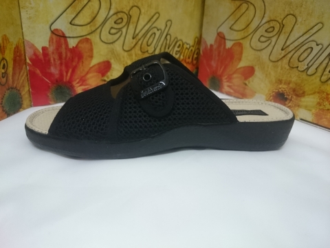 Zapatilla Señora De Valverde Mod 186 Negro